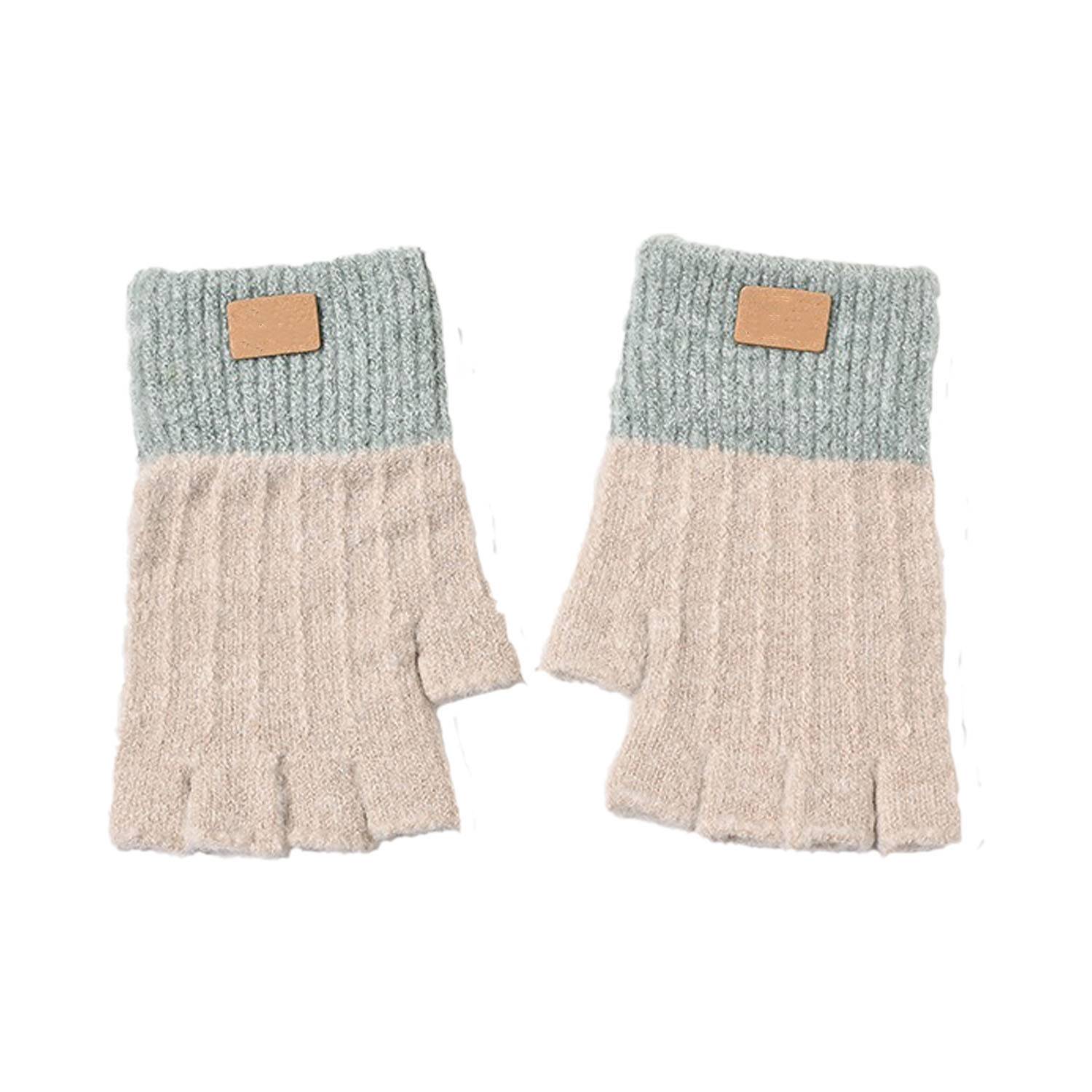Women Fingerless nitted Gloves 5