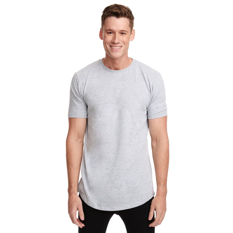 Next Level Apparel Men's Cotton Long Body Crew 14