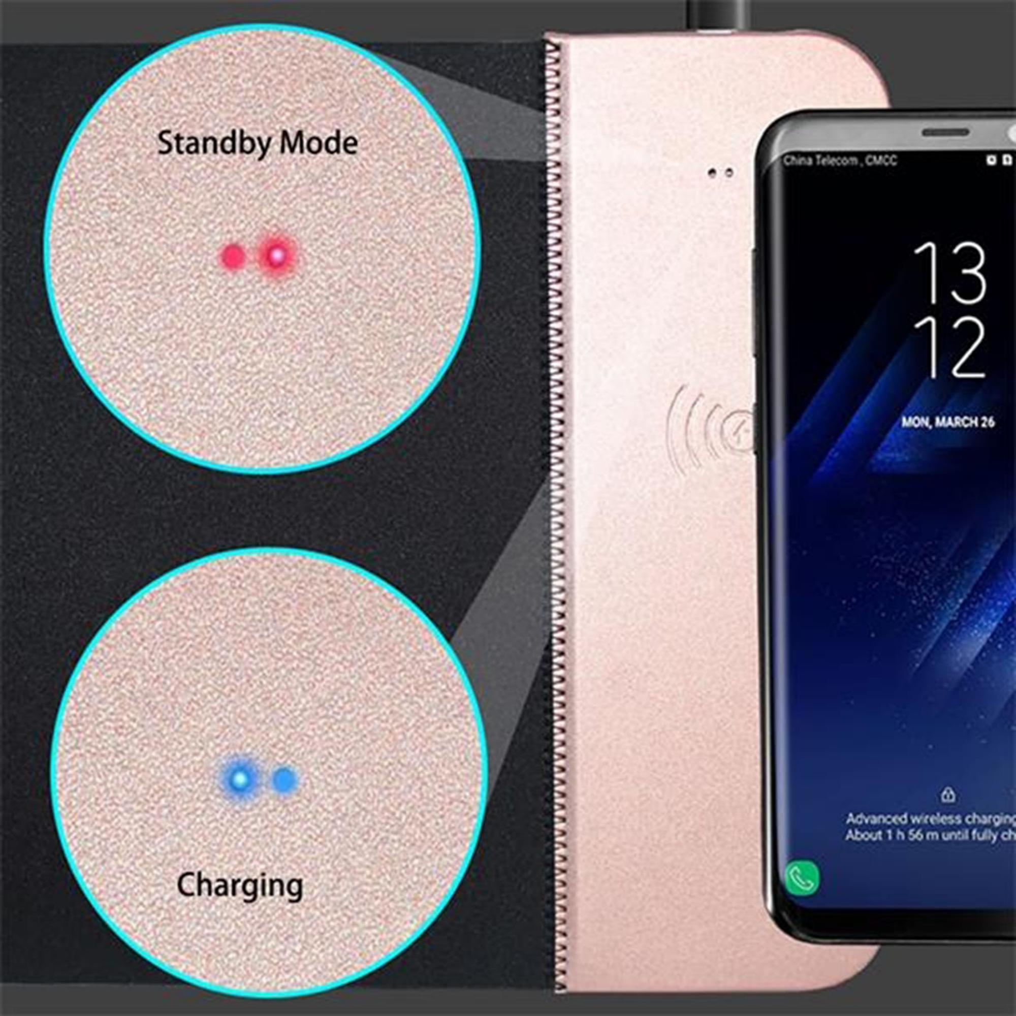 MOQ 10pcs 15W Fast Wireless Charging Mouse Pad 5