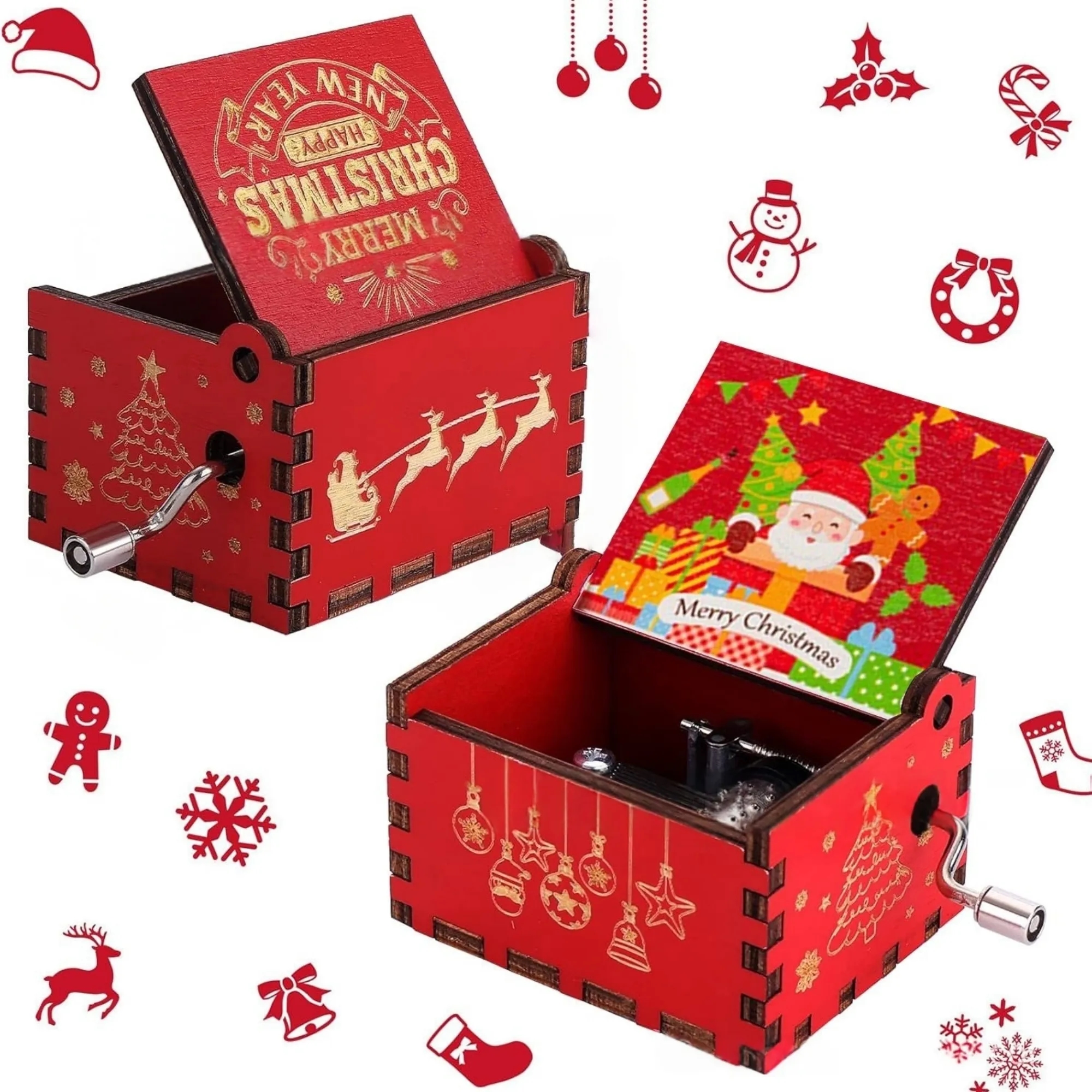 Christmas Music Box Gift 13
