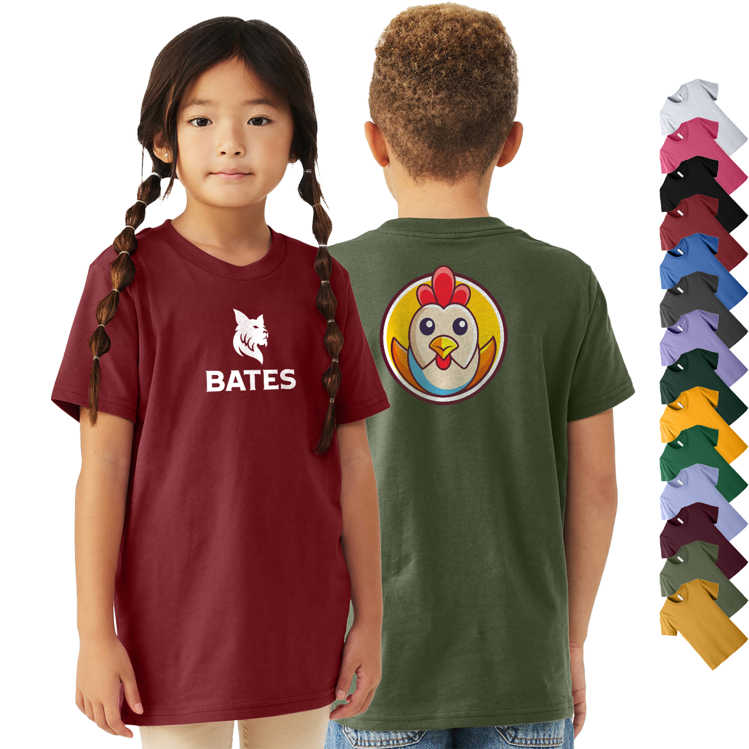 BELLA+CANVAS ® Youth Jersey Short Sleeve Tee 1