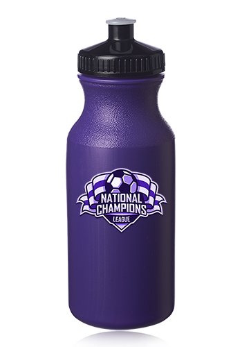 20 oz. Water Bottles with Push Cap 18