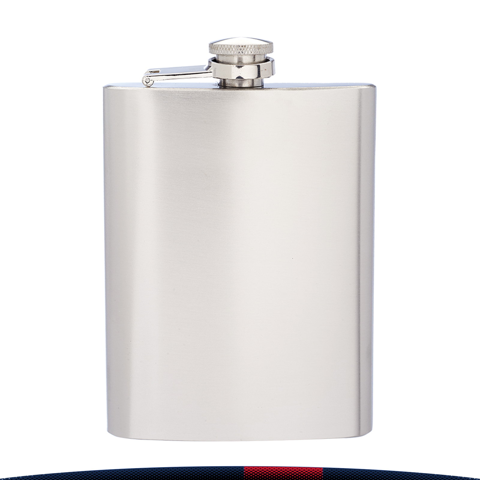 8 oz. Chiam Stainless Steel Hip Flasks 6