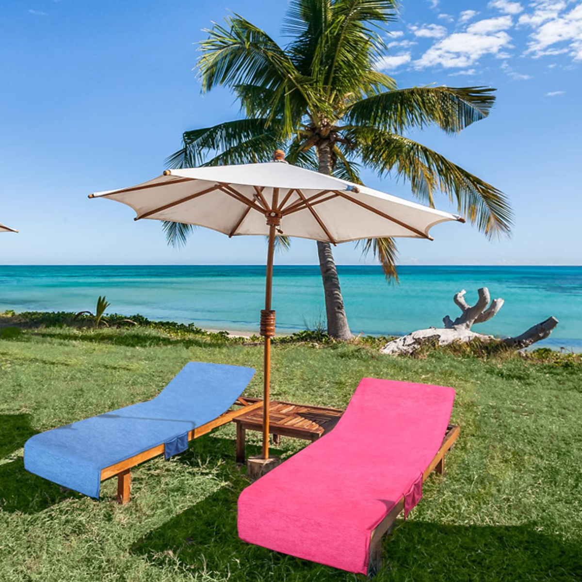 Microfiber Lounge Chair Cover Towel 9