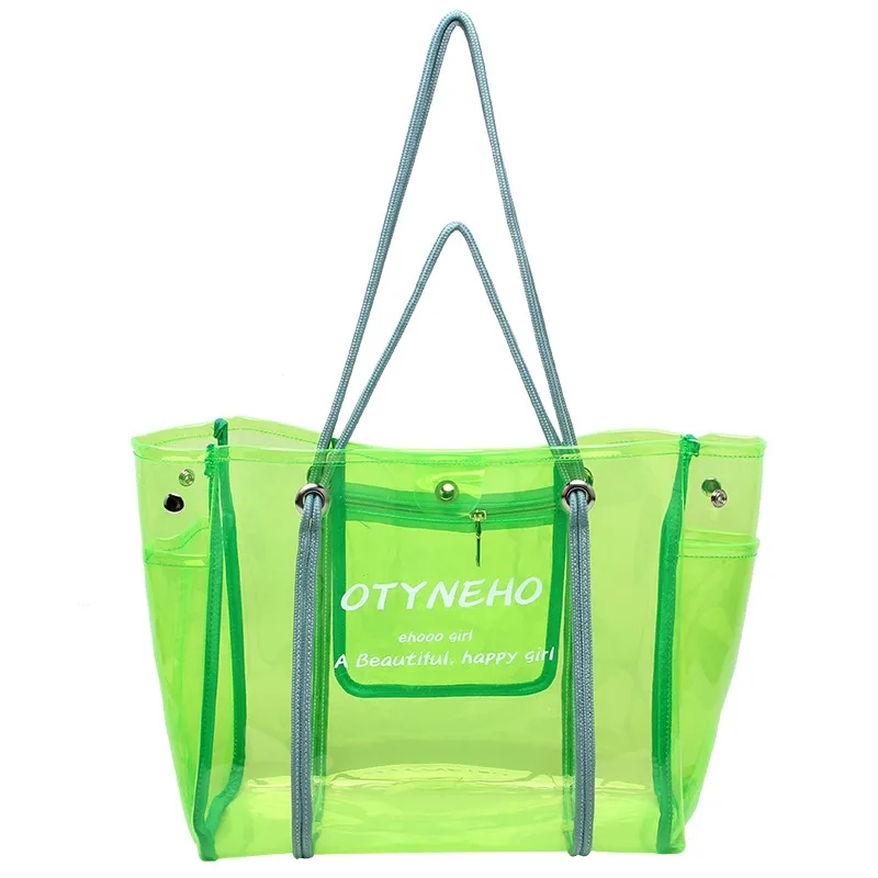 Large PVC Clear Shoulder Bag 7