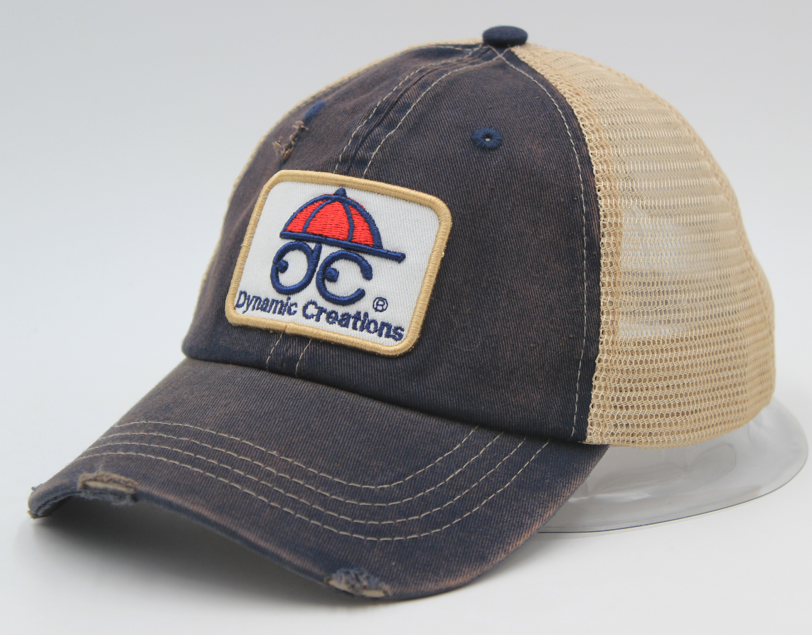 Trucker ca6 Panel Washed Pigment Dyed Soft Mesh Back