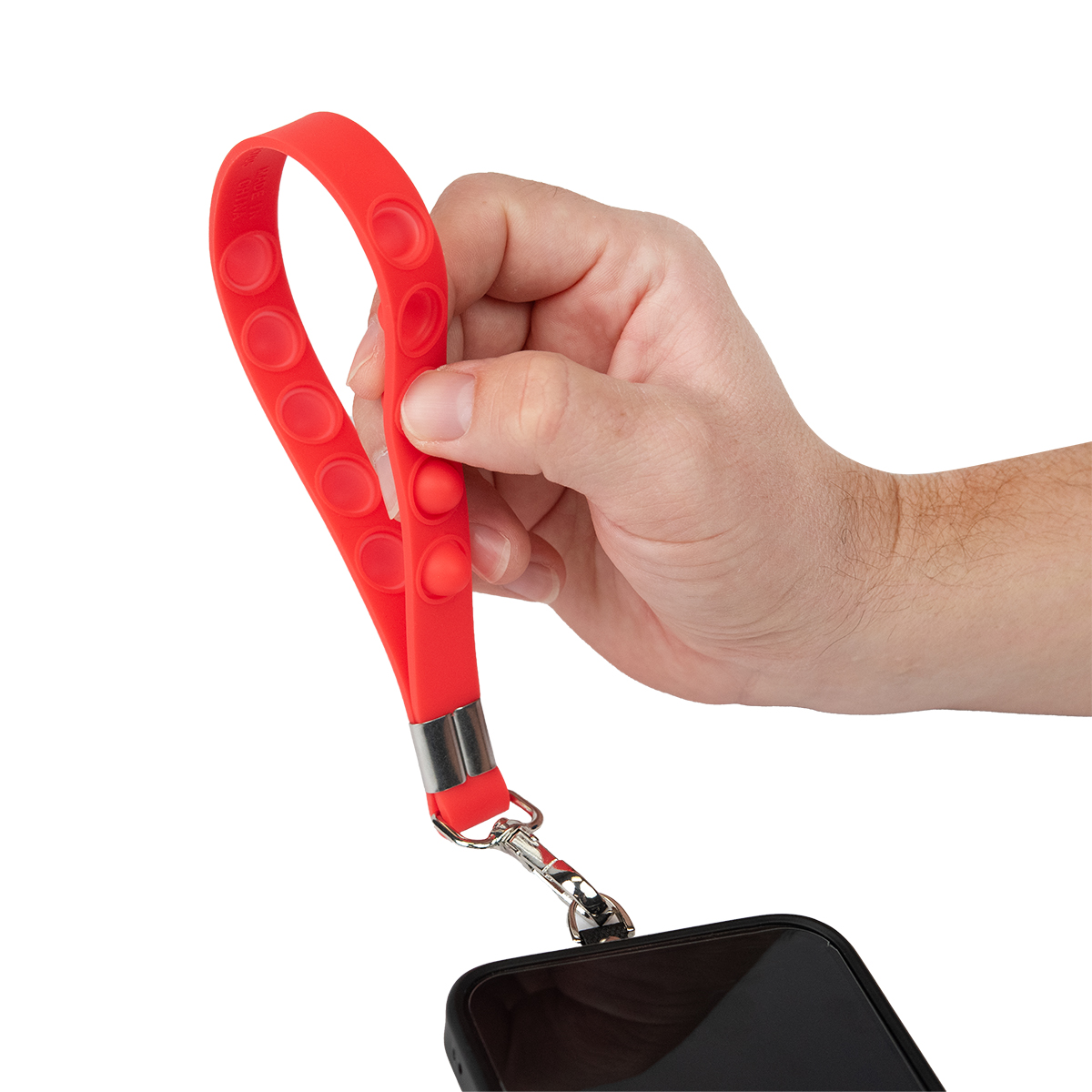 Push Pop Phone Tether Wristlet 14