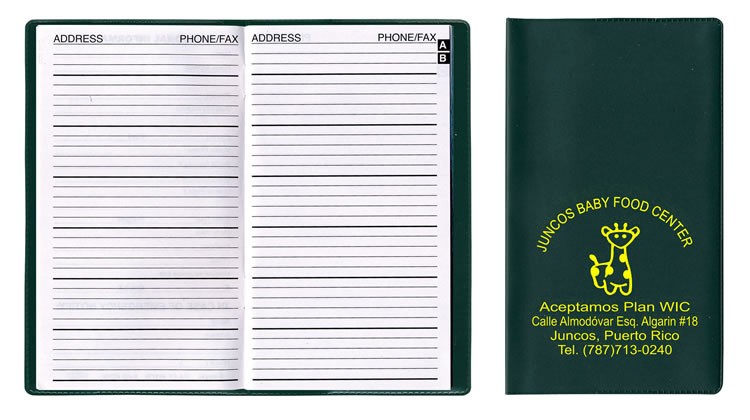 Standard Vinyl Address Book 5