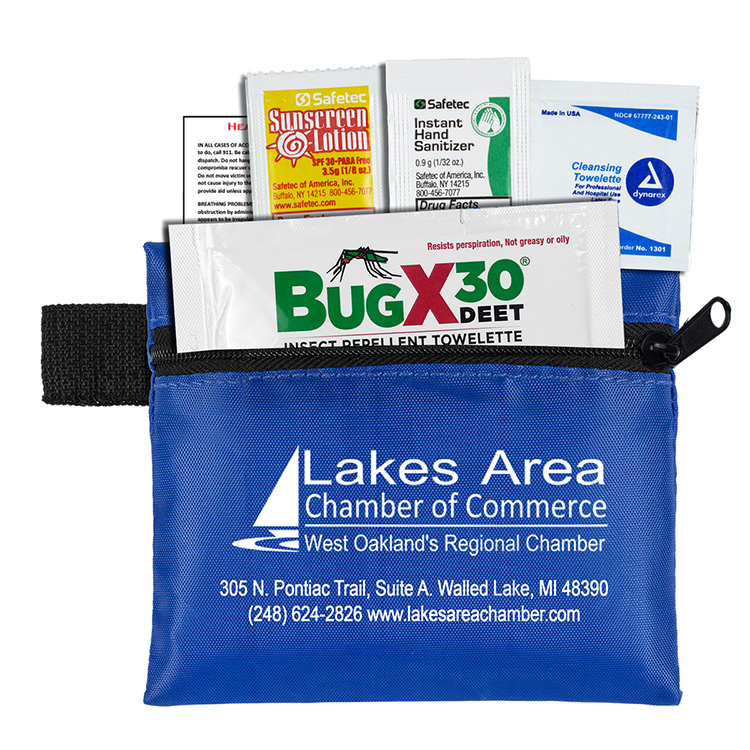 'Stay Safe Kit' 4 Piece Insect Repellent Kit in Zipper Pouch 24