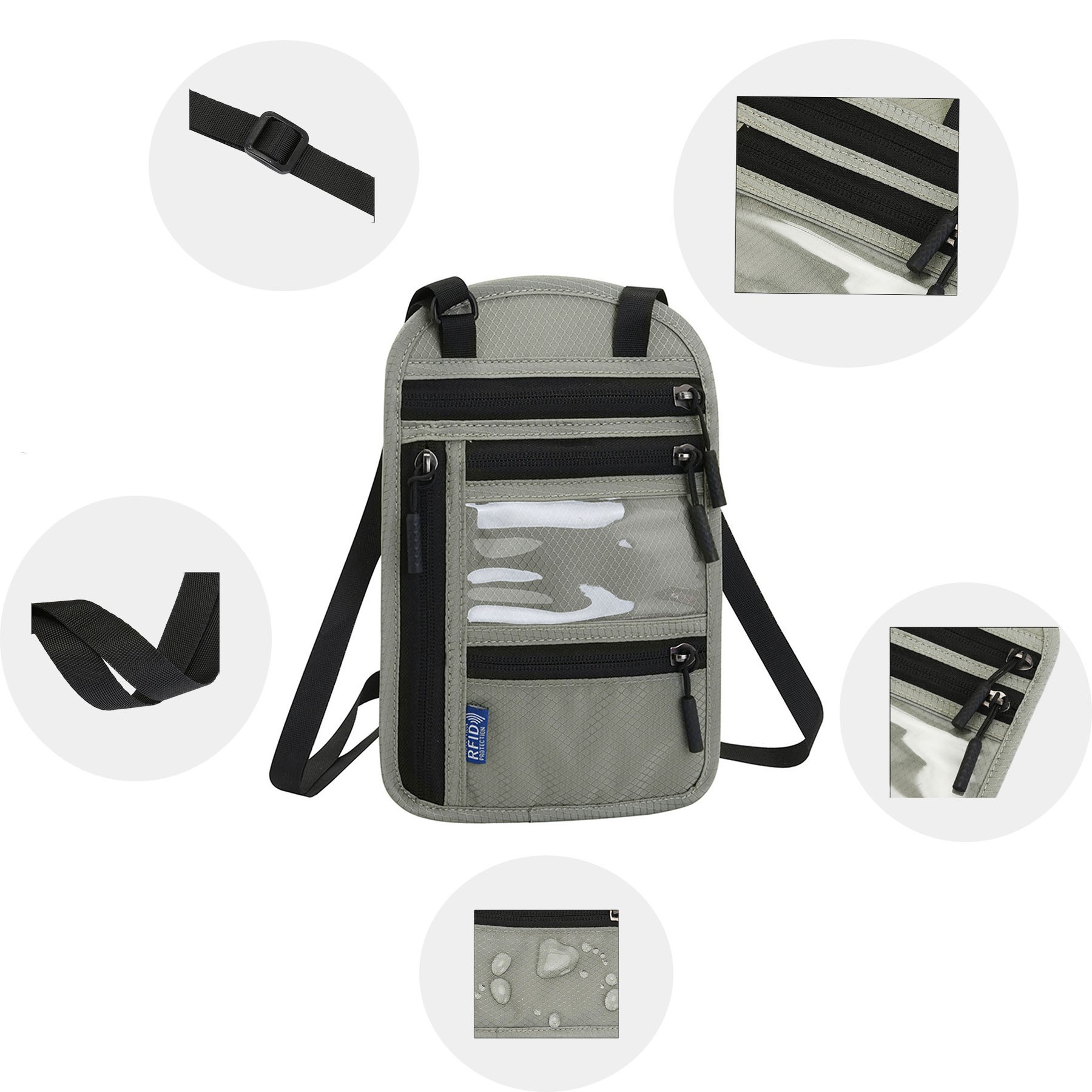 Multi-functional Single Shoulder Diagonal Storage Bag 1