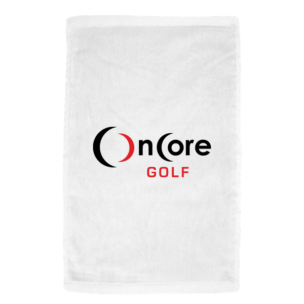 Turkish Signature Midweight White Golf Towel 14