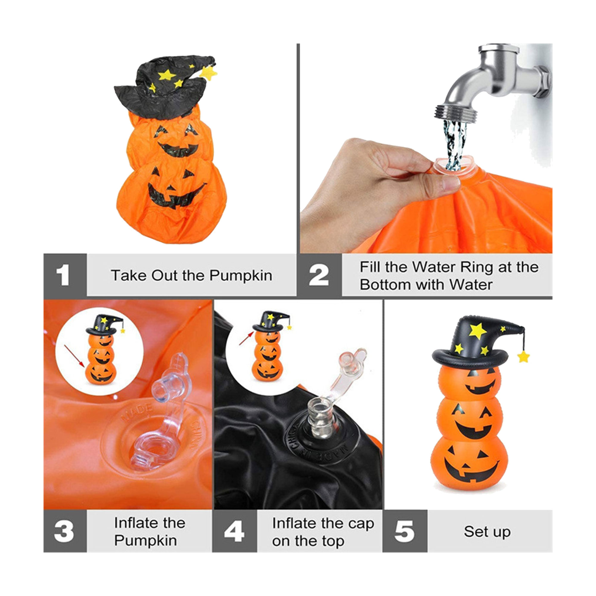 Pumpkin Bobble Head 1