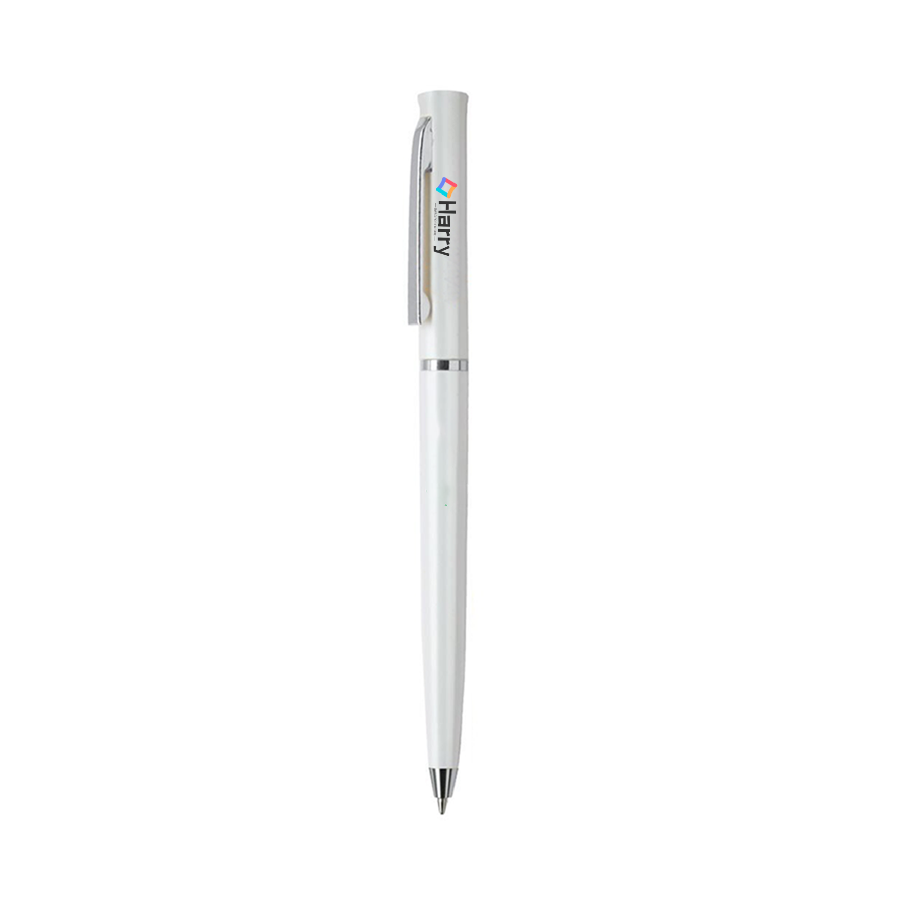Stainless Steel Tip & Clip Ballpoint 2