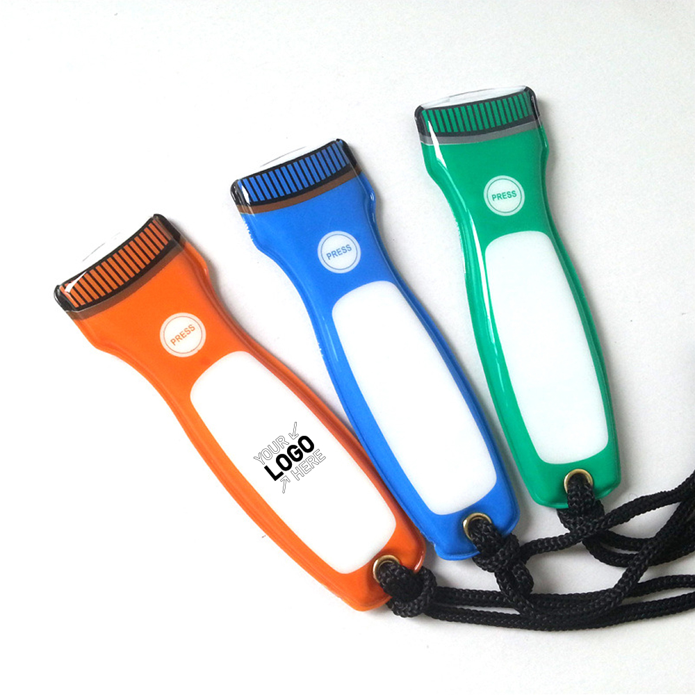 PVC LED Flashlight Key Chain 1