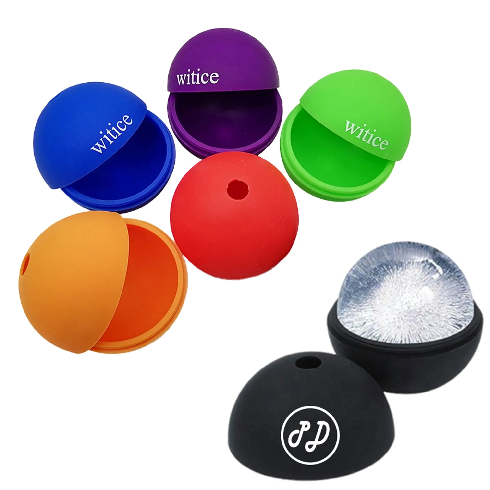Large Silicone Whiskey Ice Ball Mold 2