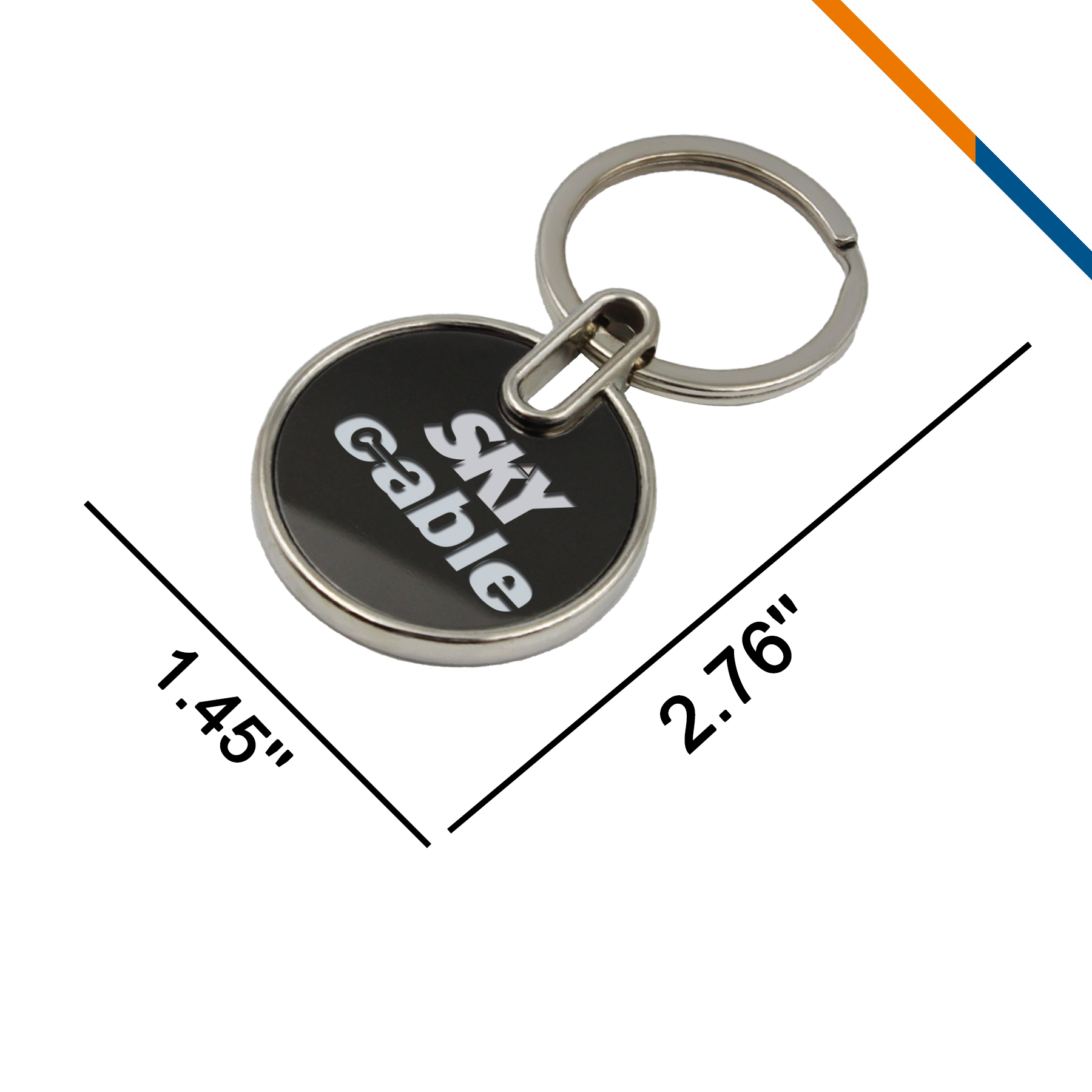 Glep Metal Keychain 10
