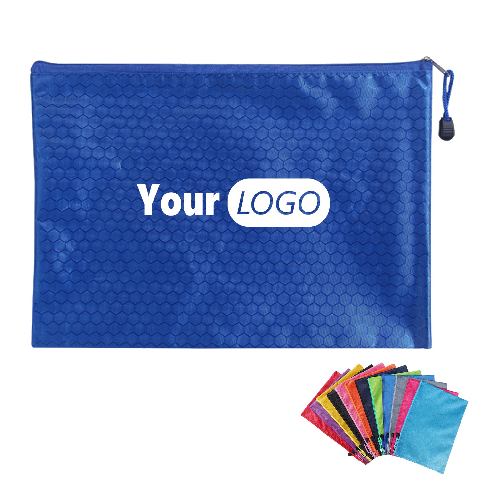 Hexagonal Design Zipper Pouch 9
