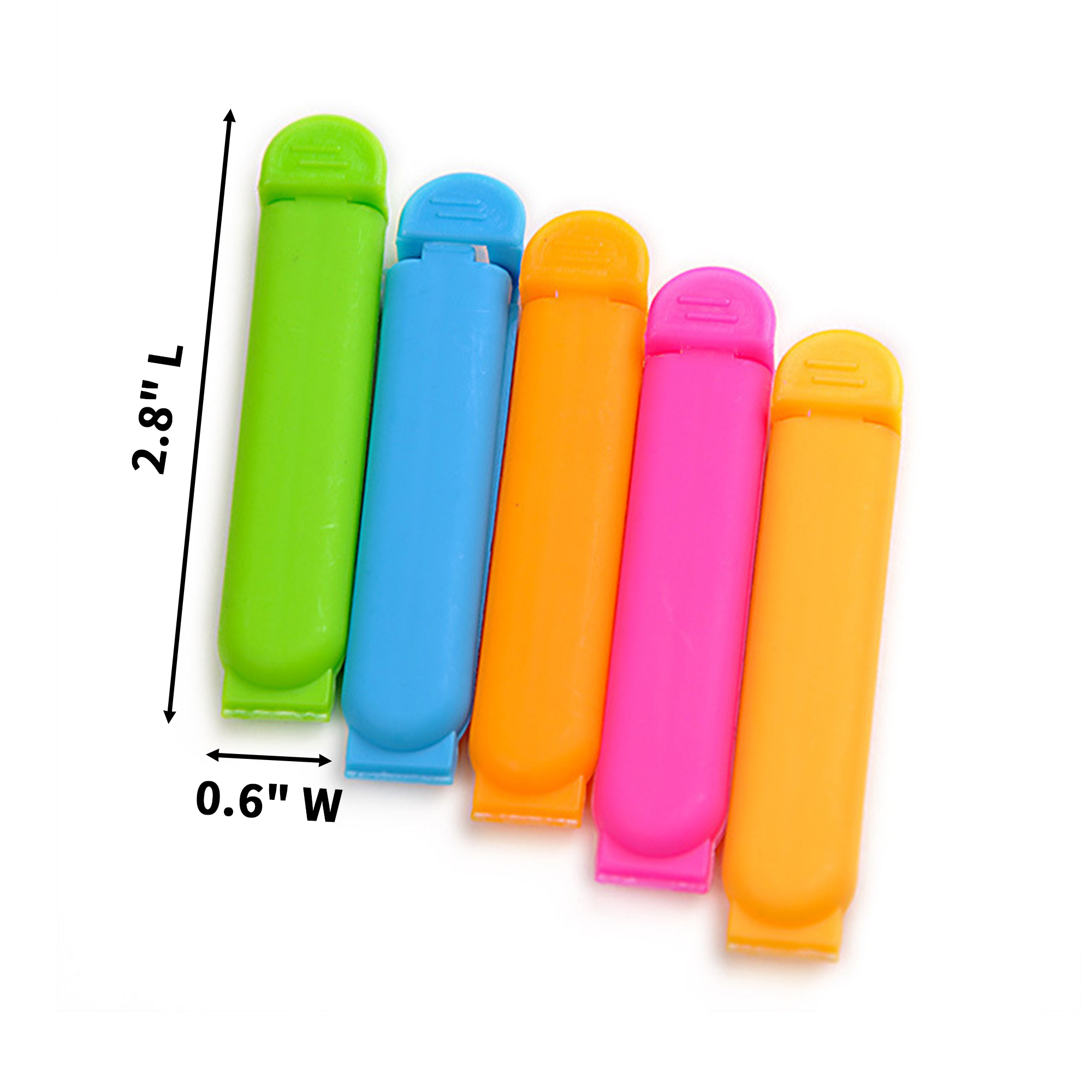 2.75" Food Bag Sealing Clip PP Plastic 4