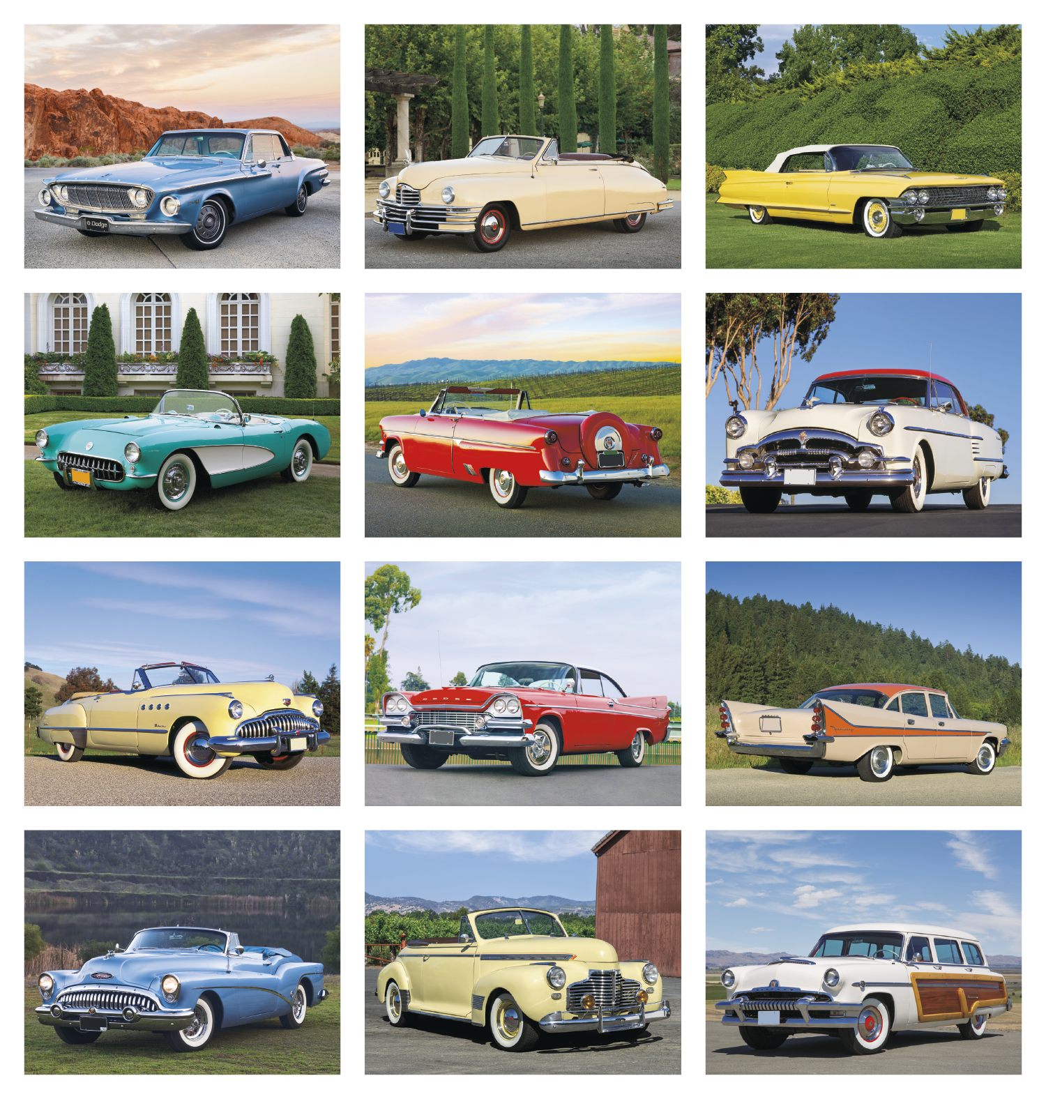 Good Value™ Classic Autos - Stapled Calendar 70