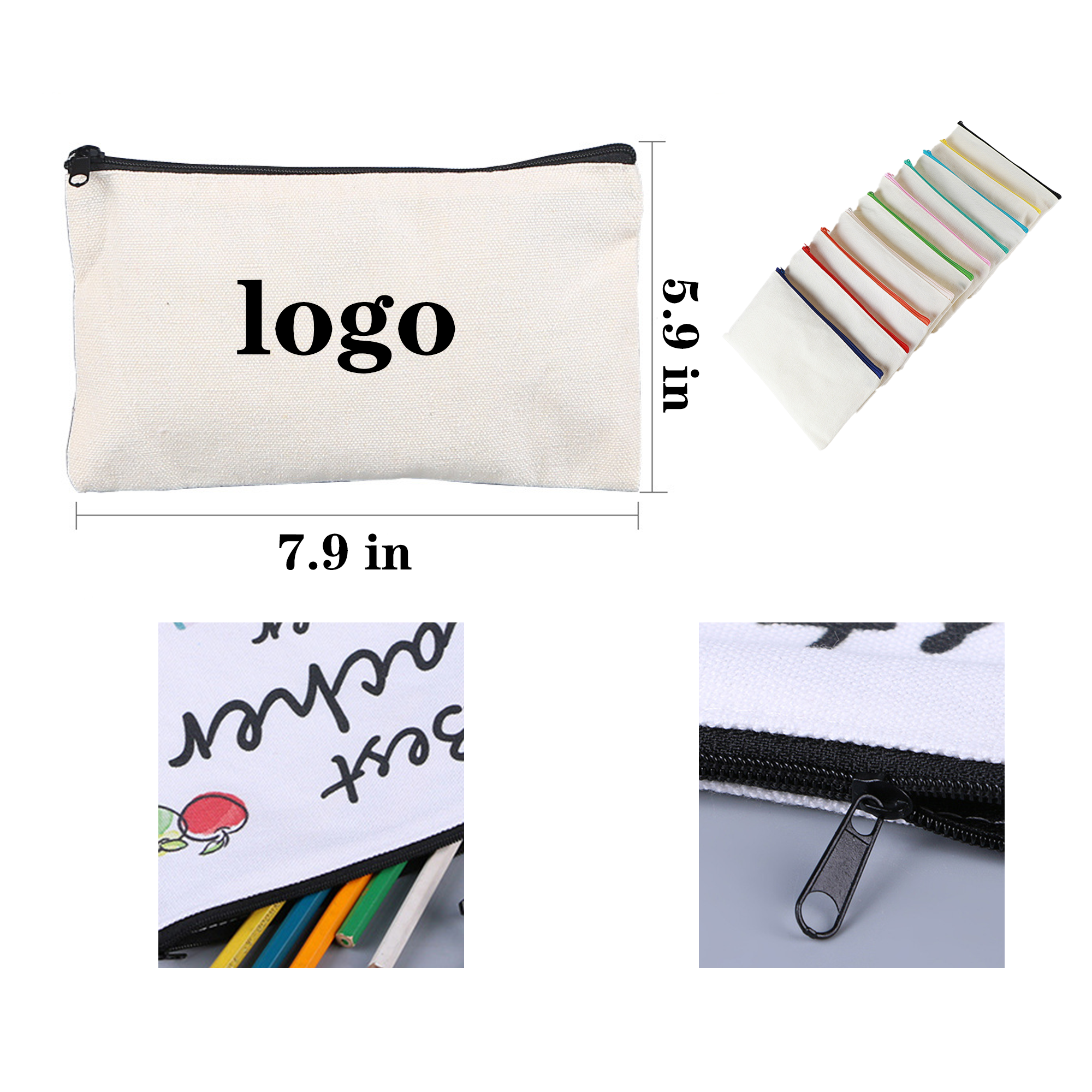Canvas Customized Fashionable Storage Bag 2