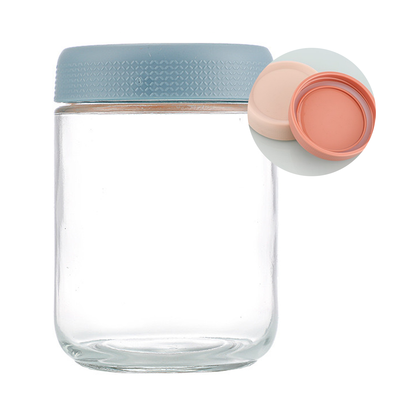 16Oz food moisture-proof glass sealed jar 4