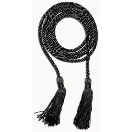 Black 68" Graduation Honor Cord 2