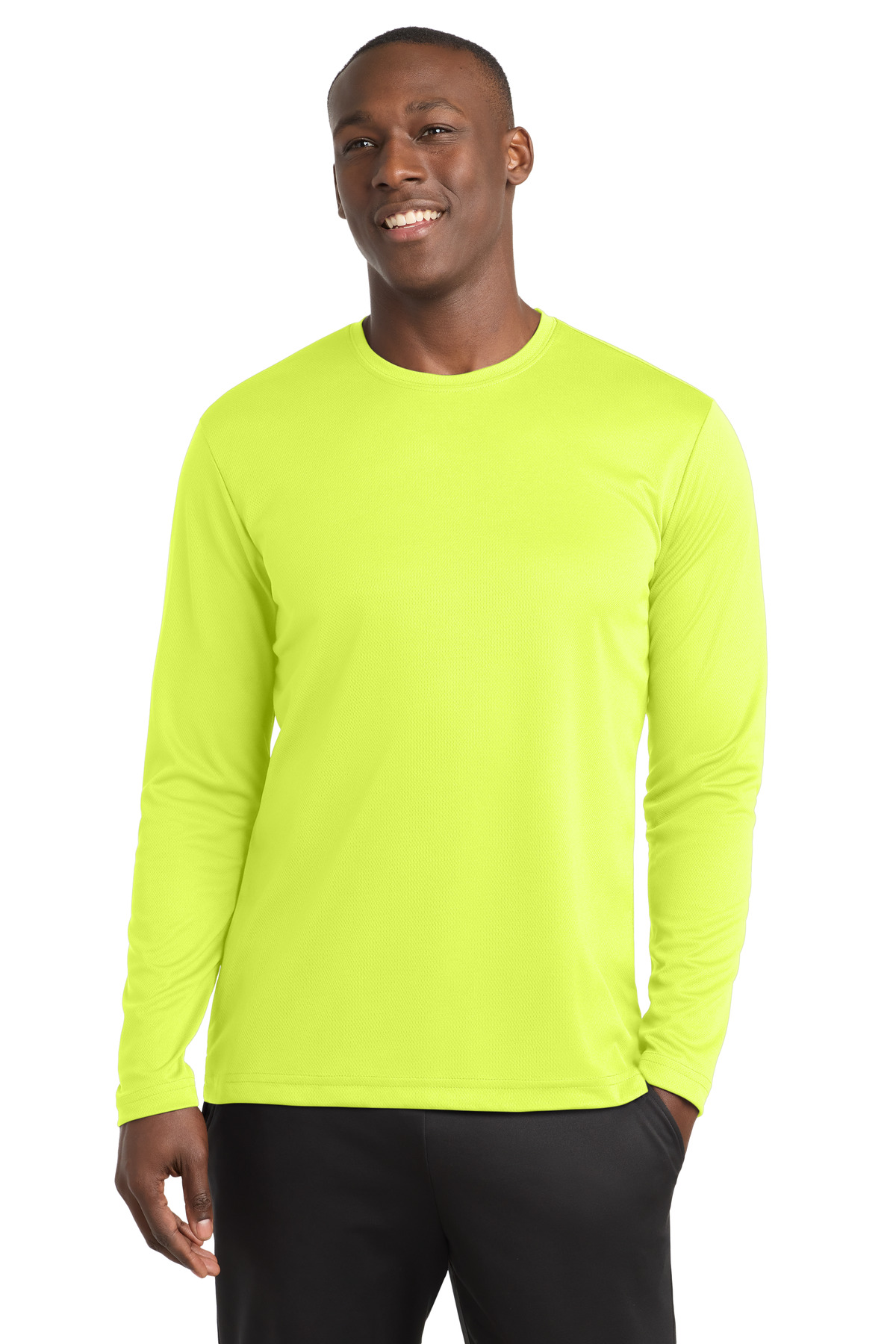 Sport-Tek PosiCharge RacerMesh Long Sleeve Tee. ST340LS 1