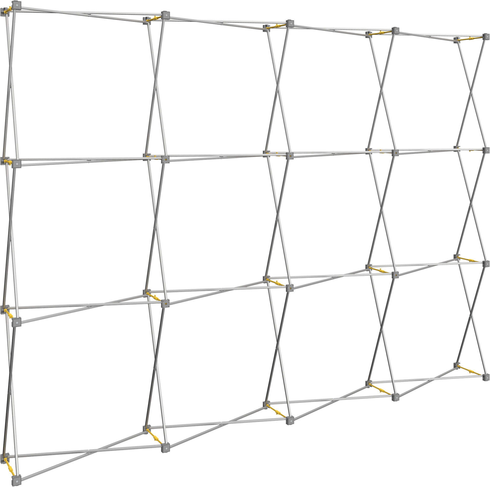 Hopup Lite 10ft Straight Full Height Tension Fabric Display & Front Graphic 2