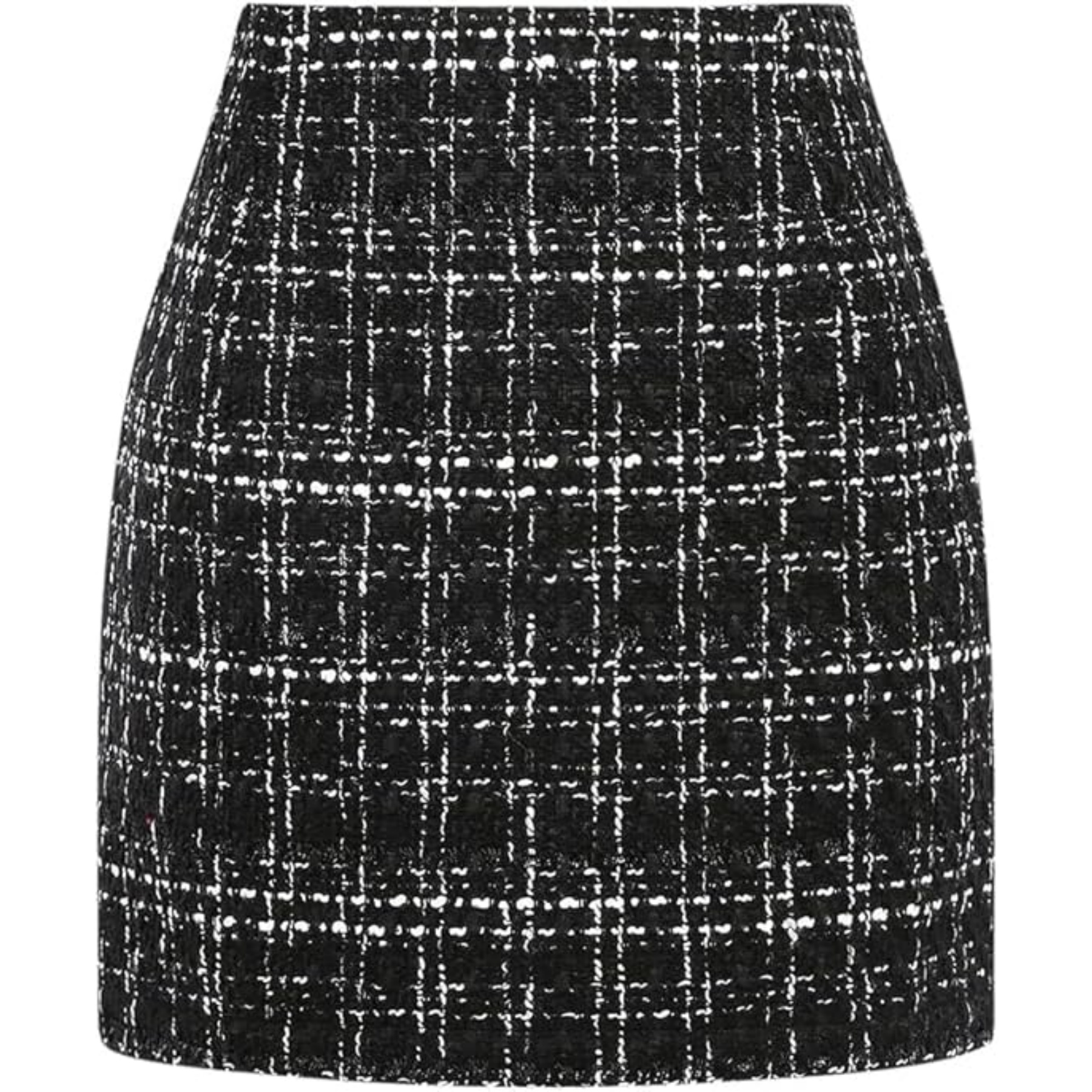 Womens Wool Plaid Mini Skirt 17