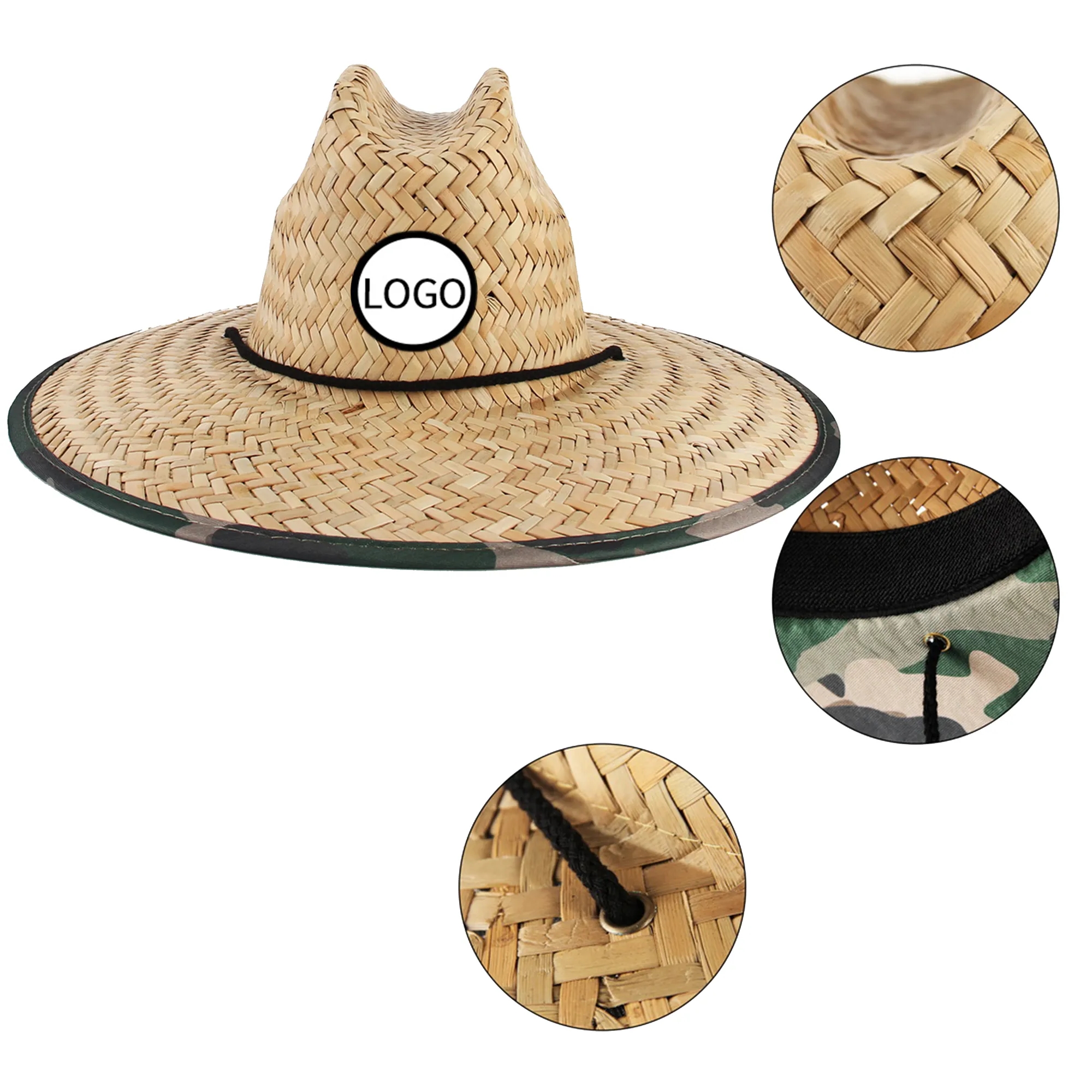 Sun Protection Straw Hat 1