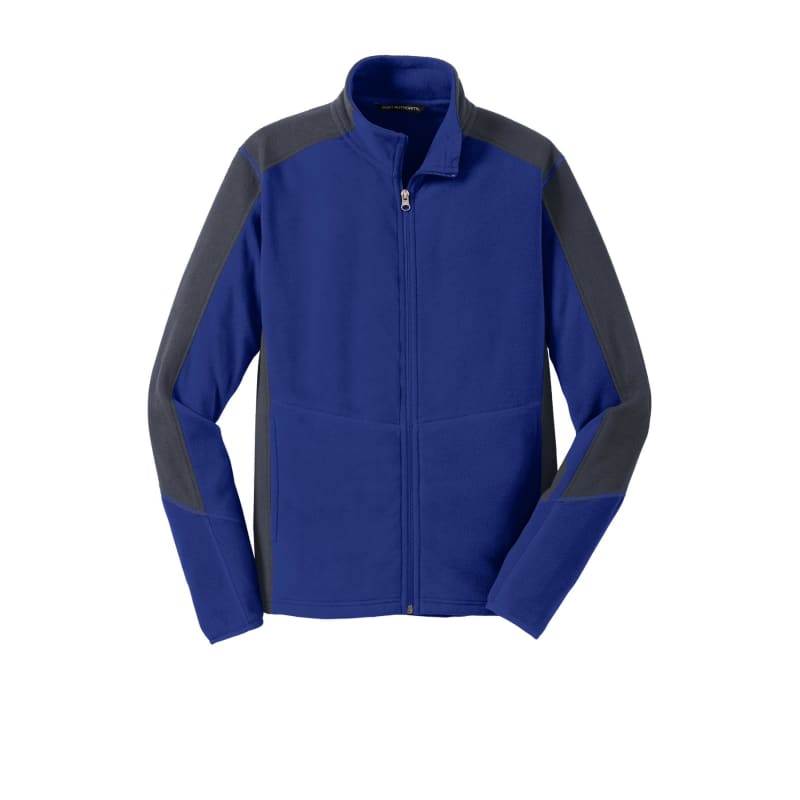 Port Authority Colorblock Microfleece Jacket. 8