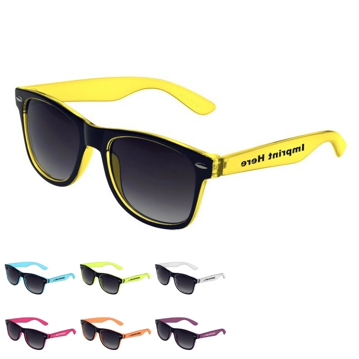 Risky Business Sunglasses - Translucent Two-Tone 4