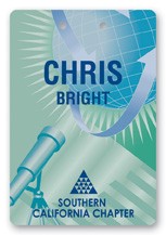 Full Color Name Badge w/ Personalization (2.675"X3.875") Rectangle