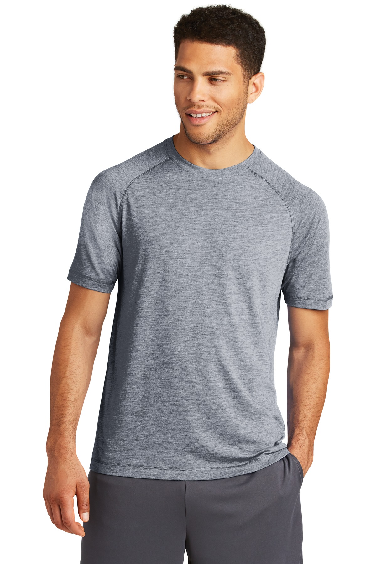 Sport-Tek® PosiCharge Tri-Blend Wicking Raglan Tee 80