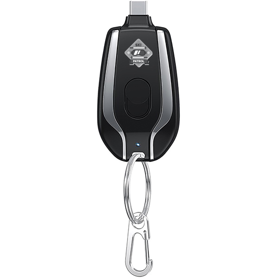 Mini Keychain Power Bank for iPhone 1500mAh 1