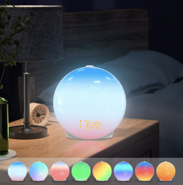 Wake Up Light Sunrise Alarm Clock 5