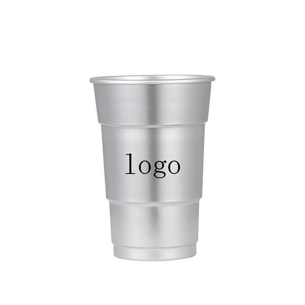 Aluminum Recyclable Party 16 oz. Cup 4