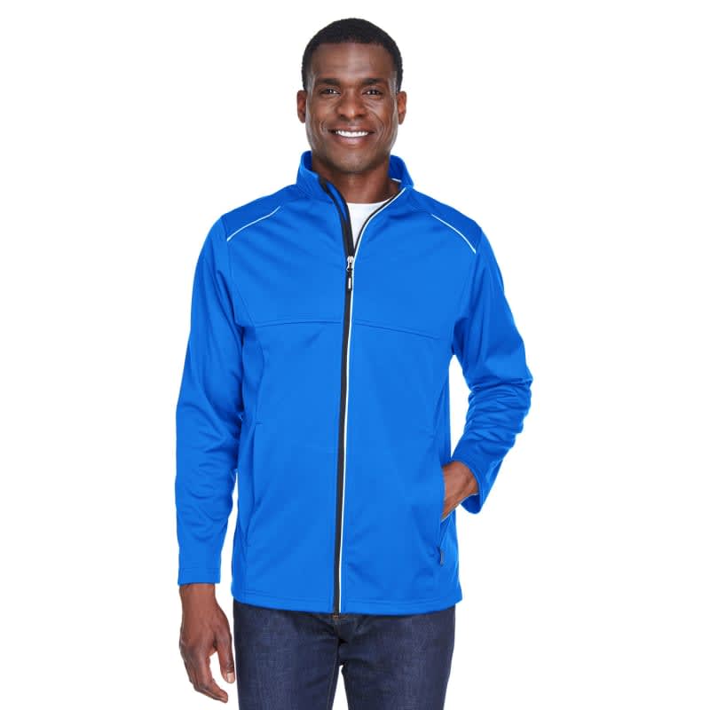 CORE365 Men's Techno Lite Three-Layer Knit Tech-Shell 14
