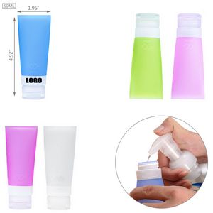 60ml Silicone Tube Travel Bottle 12