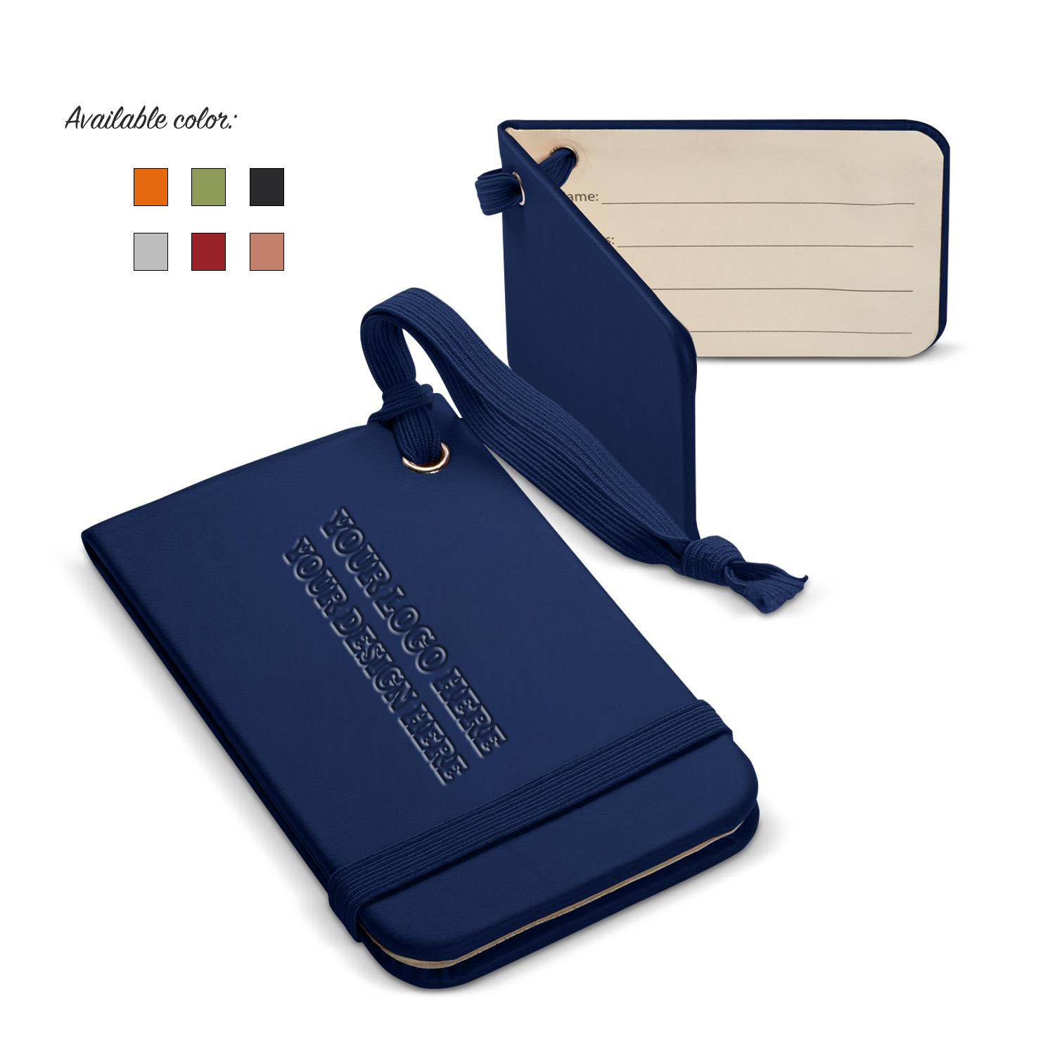 Corporate Elite Leather Luggage Tag 1