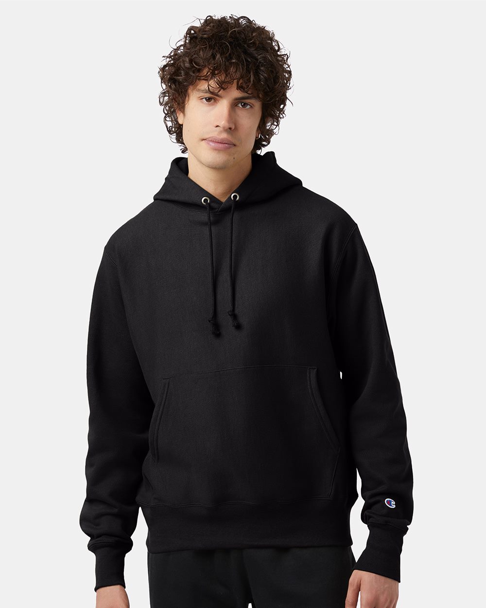 Reverse Weave Hooded Sweatshirt