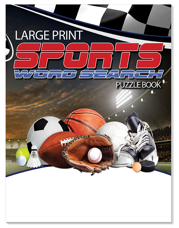 PUZZLE BOOK - Sports Large Print Word Search Book 5