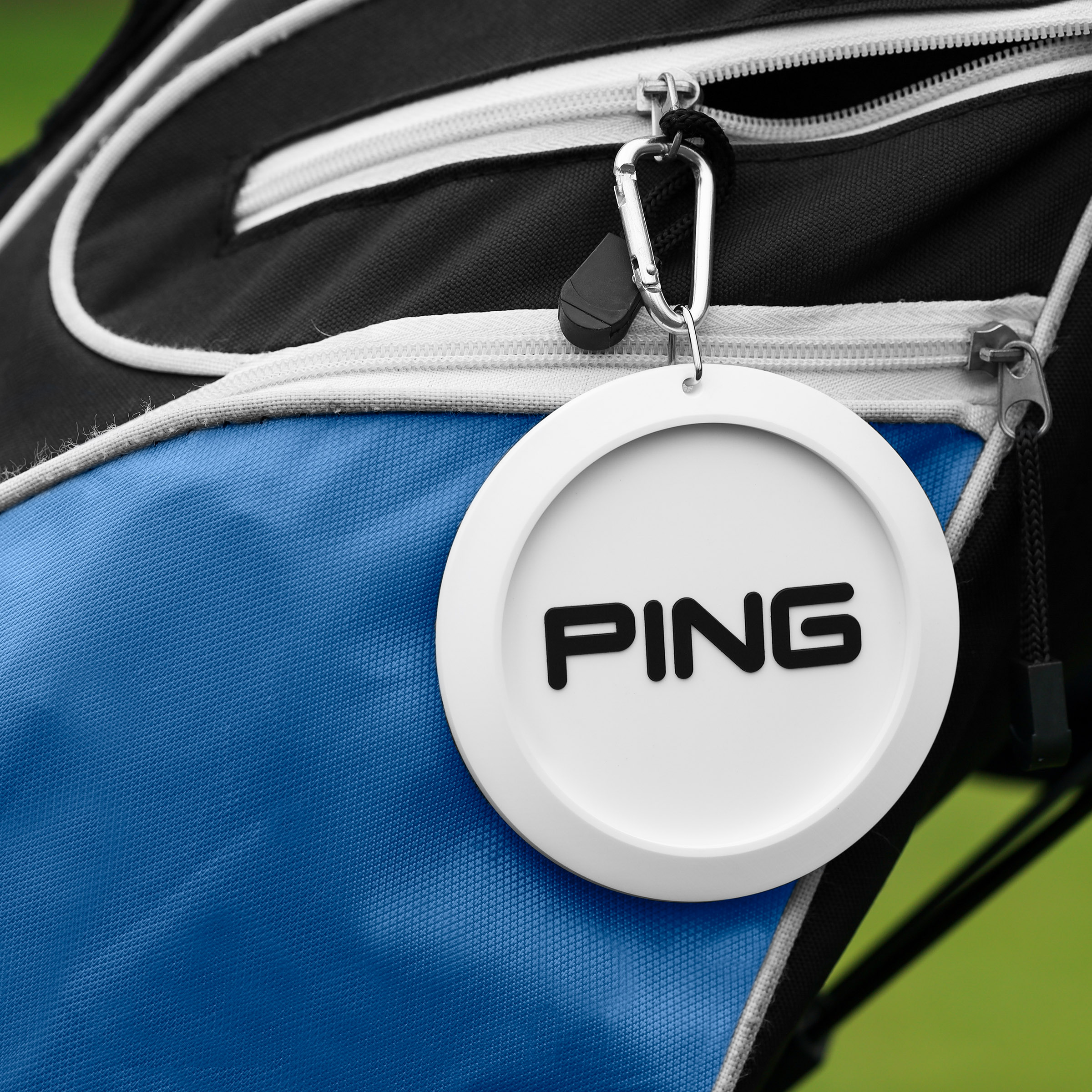 Golf Putt Target PVC Bag Tag 6