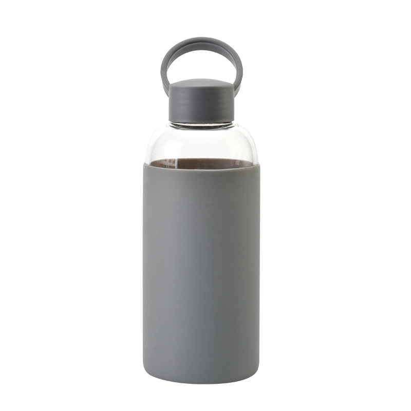 Custom 20 oz High-strength Borosilicate Glass Water Bottle 10