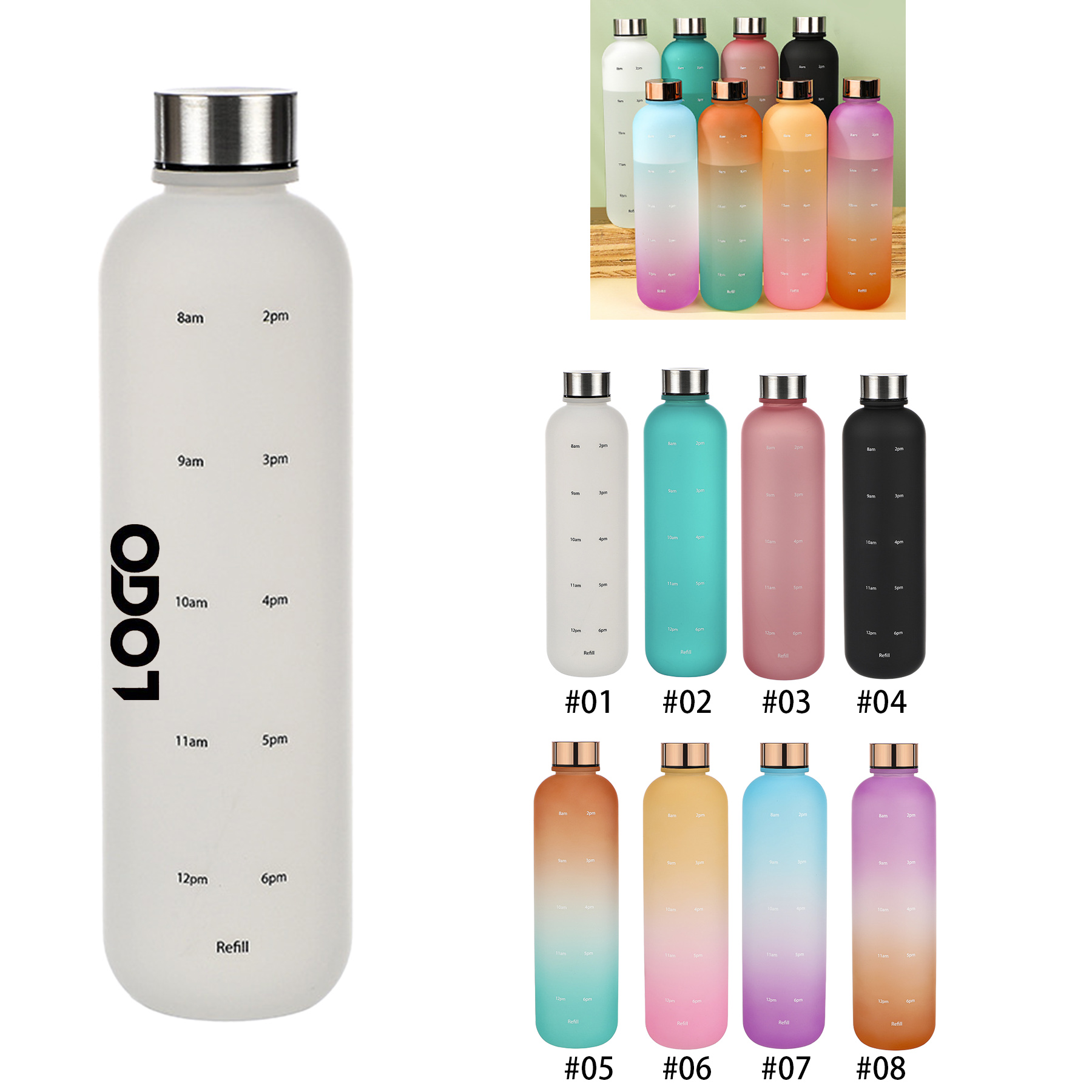 1000ml Sports Water Bottle 3
