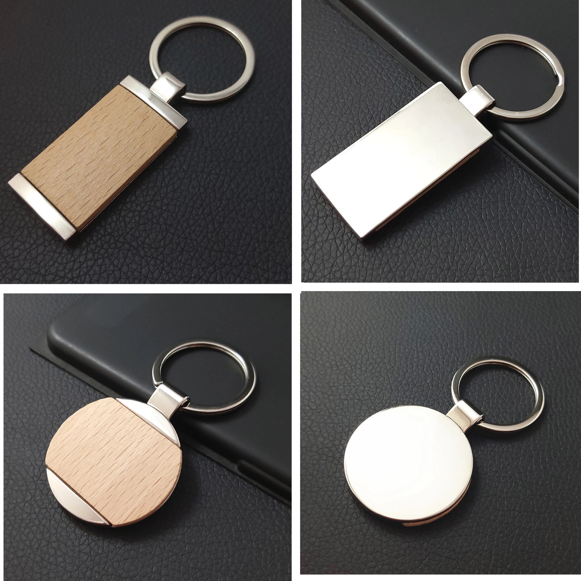 Wooden Diy Keychain 2