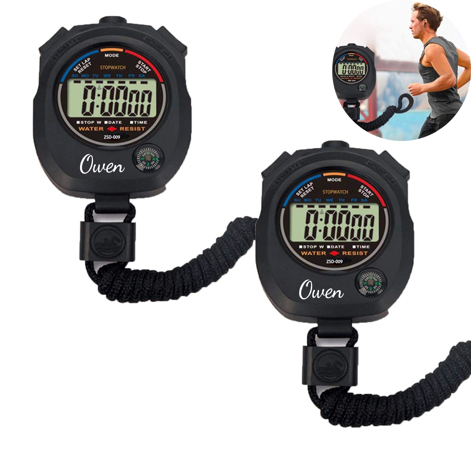 Sports Digital Stopwatch Timer 2