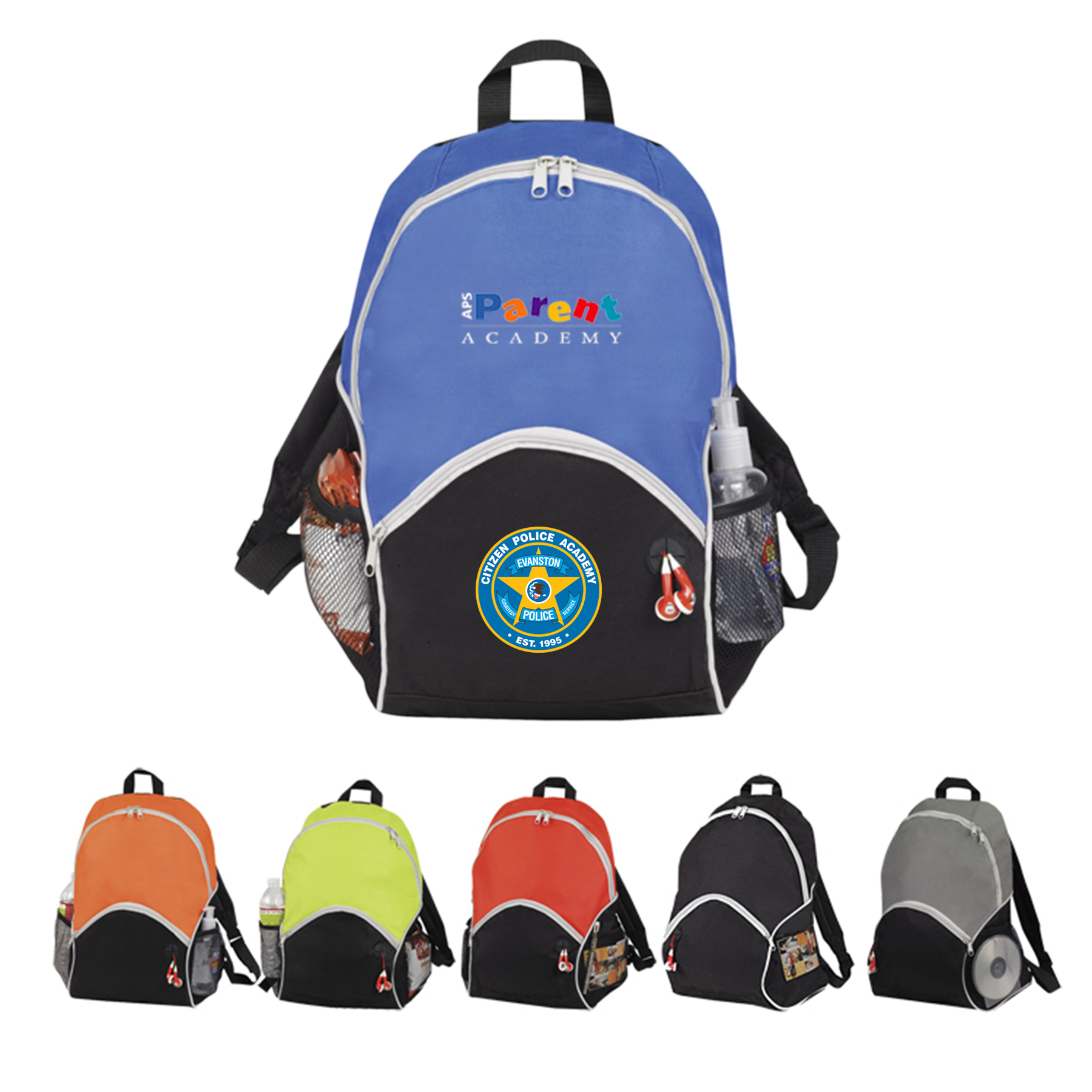 Youth Backpack-600 poly Back to School 13