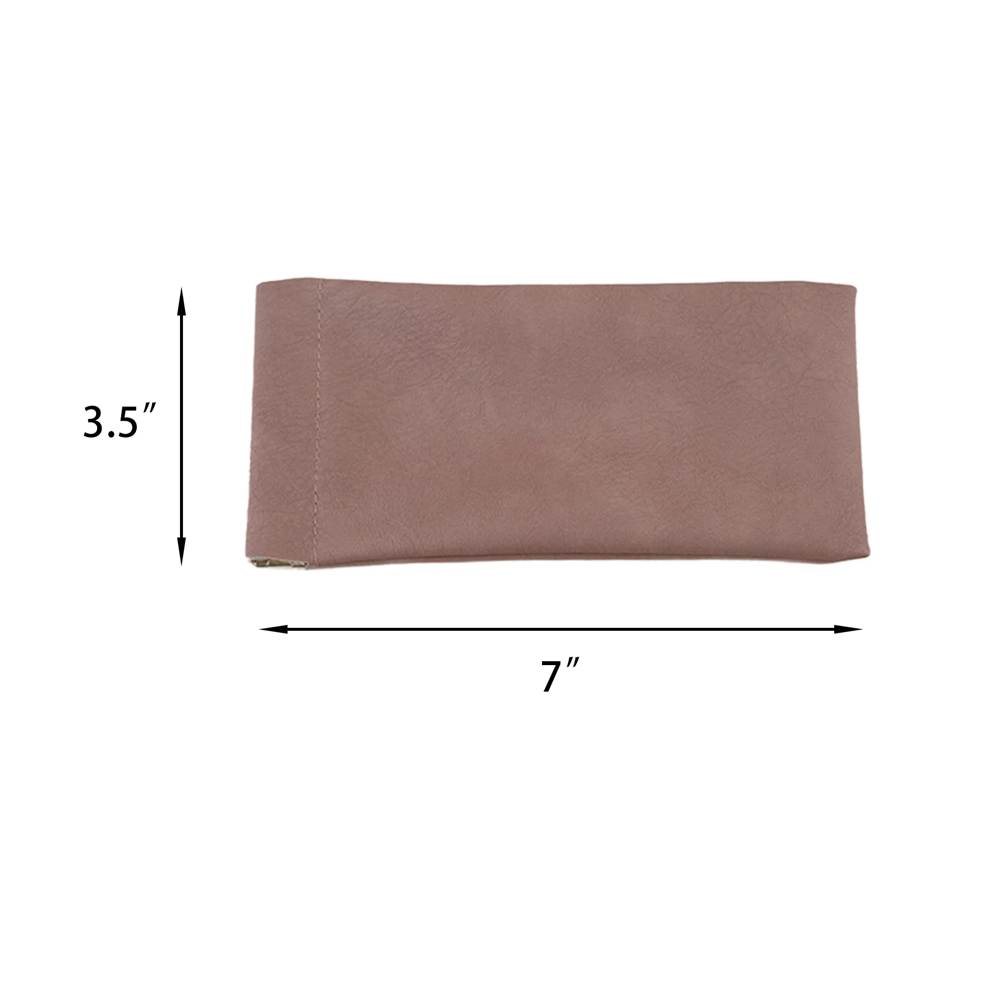 Automatic Closing PVC Glasses Pouch 1