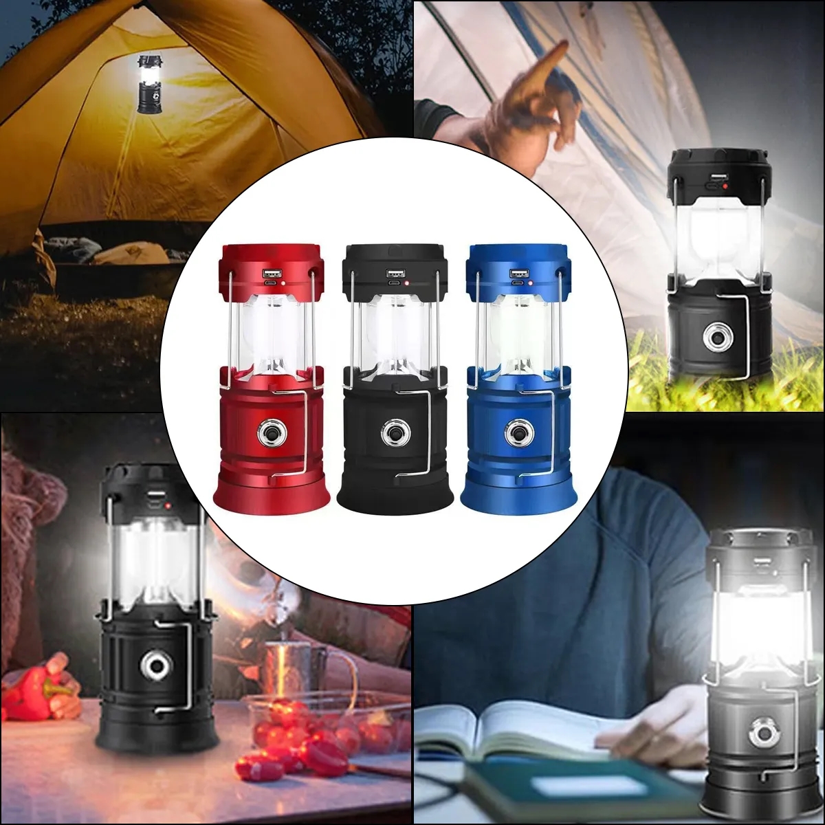 Portable LED Camping Lantern 5